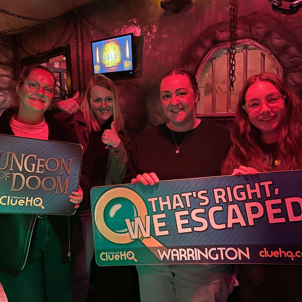 A recent team away day saw us work together to escape various rooms in time!