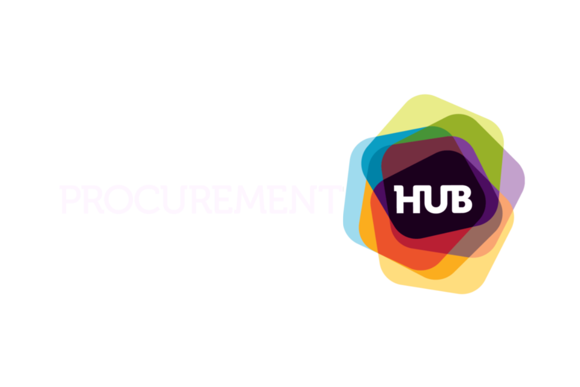 Procurement Hub logo white